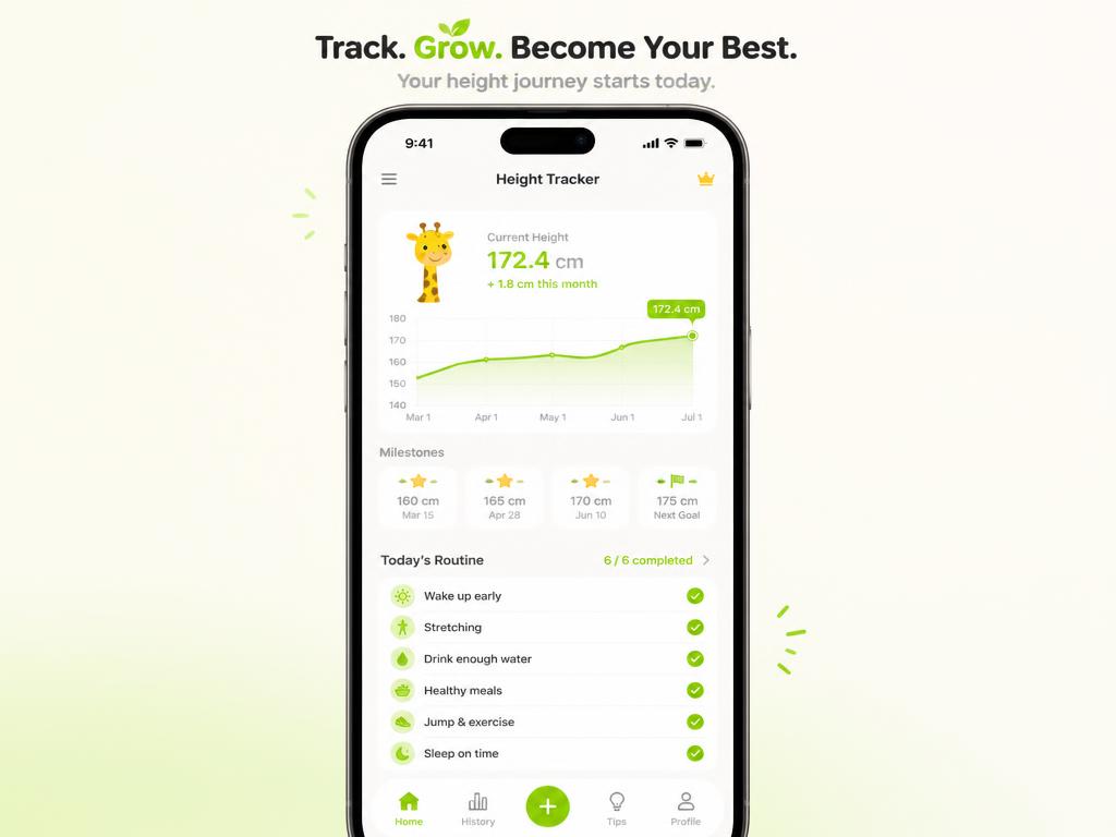 TallerTeen — Growth-трекер