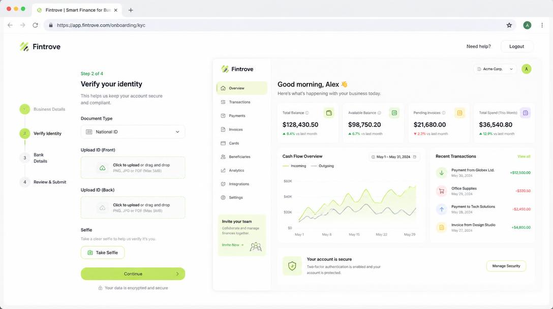 Origin — FinTech SaaS